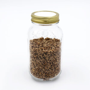 rye grain jar with sfd in lid